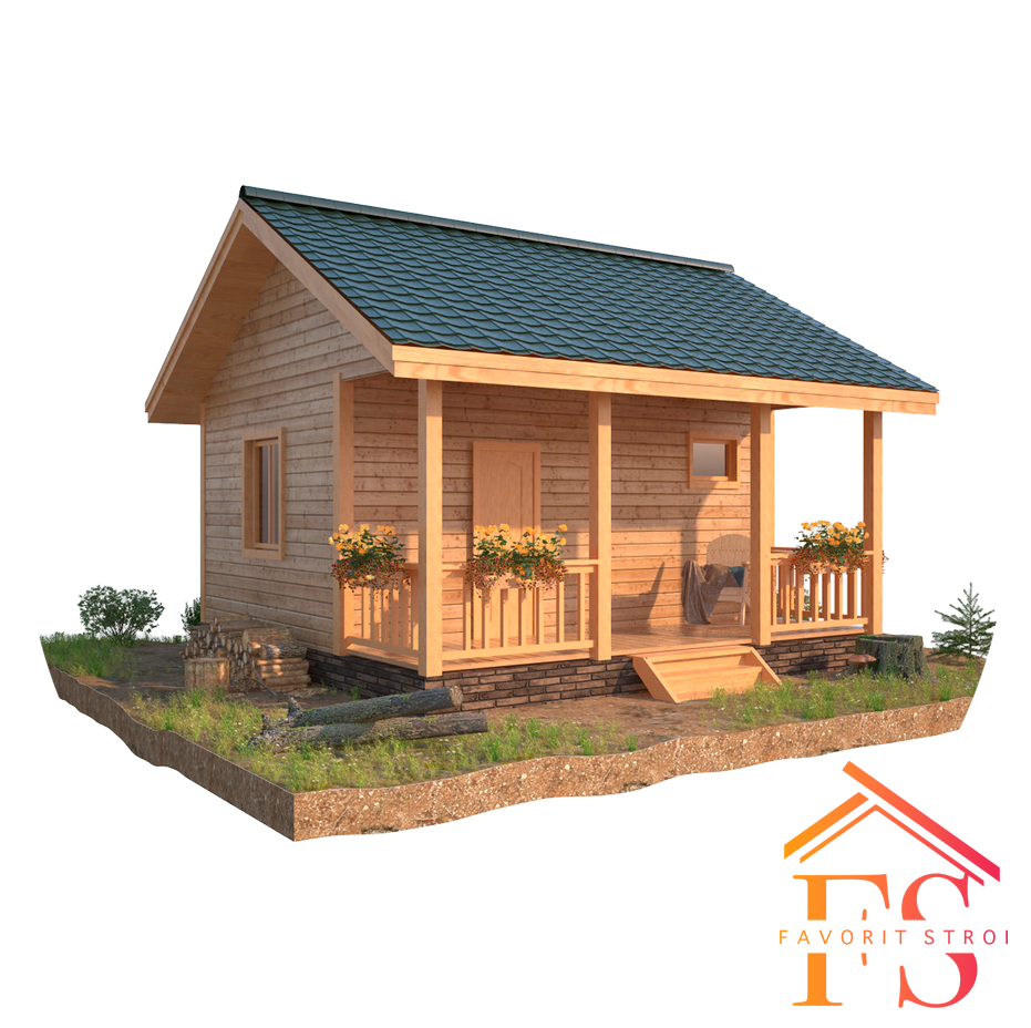 Строительство бани из бруса в Талдоме.