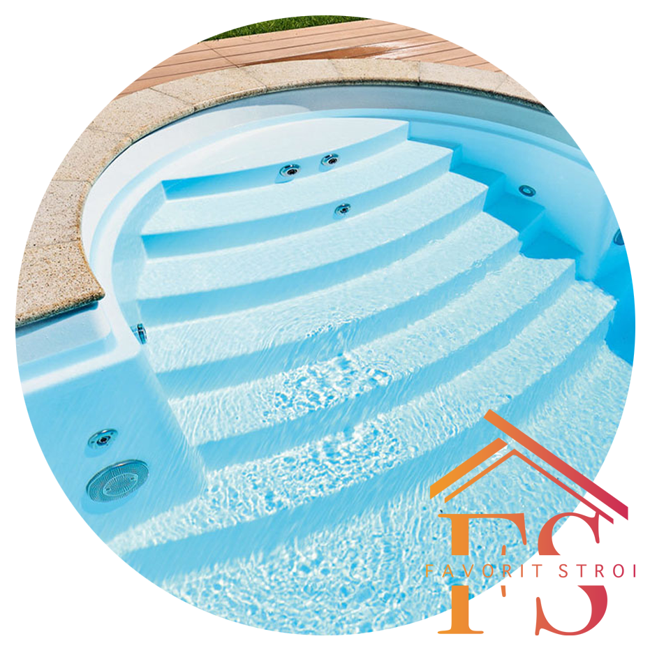 Строительство бассейнов из стеклопластика в городе Талдом.