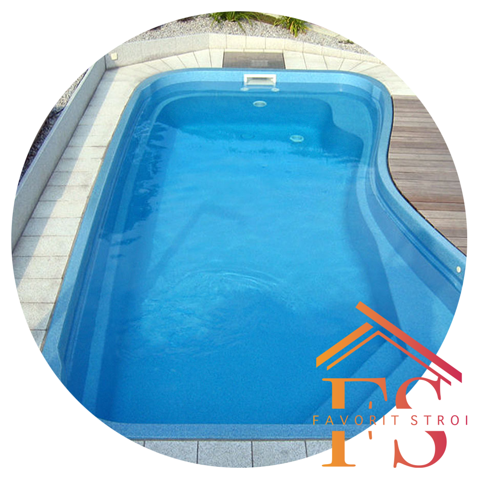 Строительство полиэстерных бассейнов в городе Талдом.