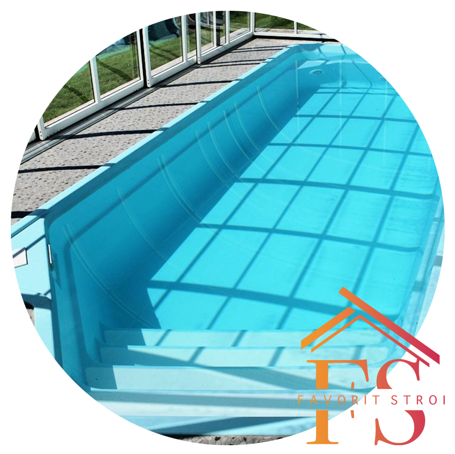Преимущества полиэстерных бассейнов.