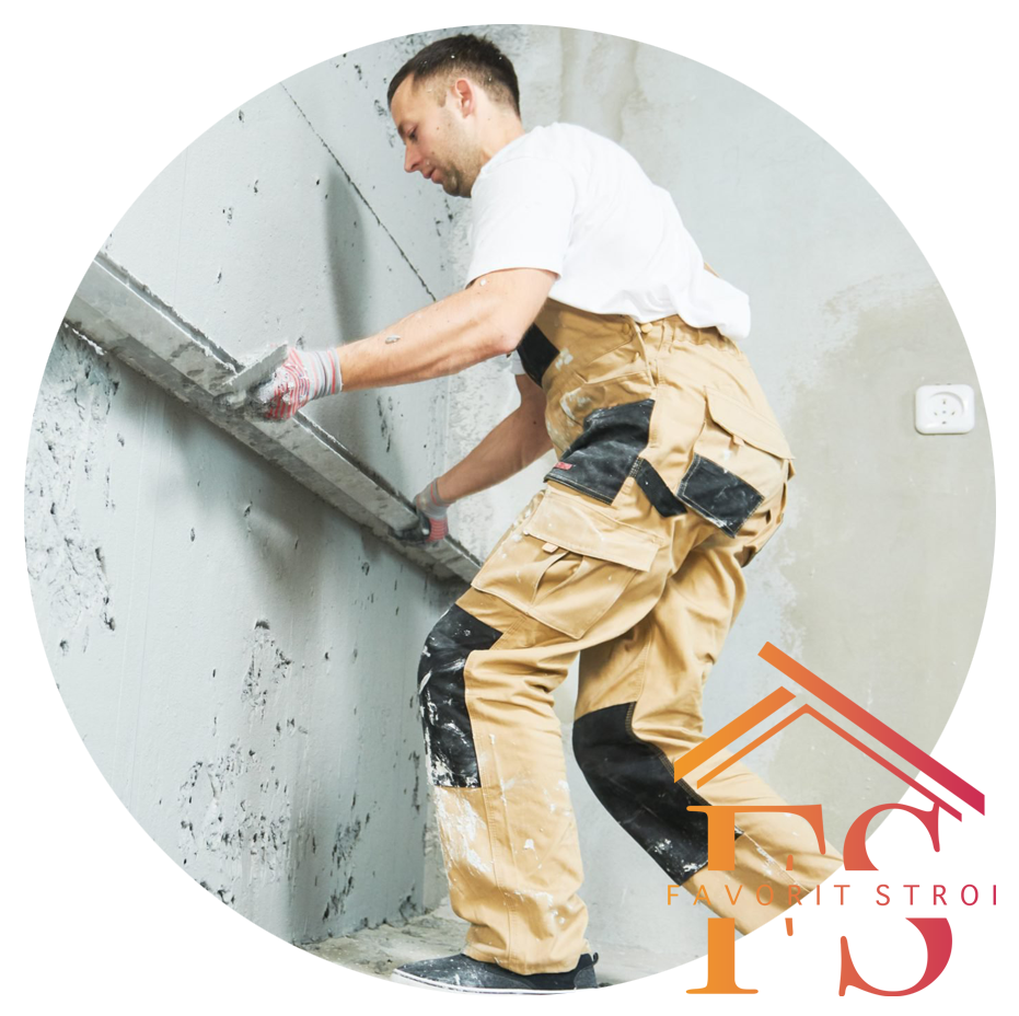 Штукатурка стен в квартире в городе Талдом.