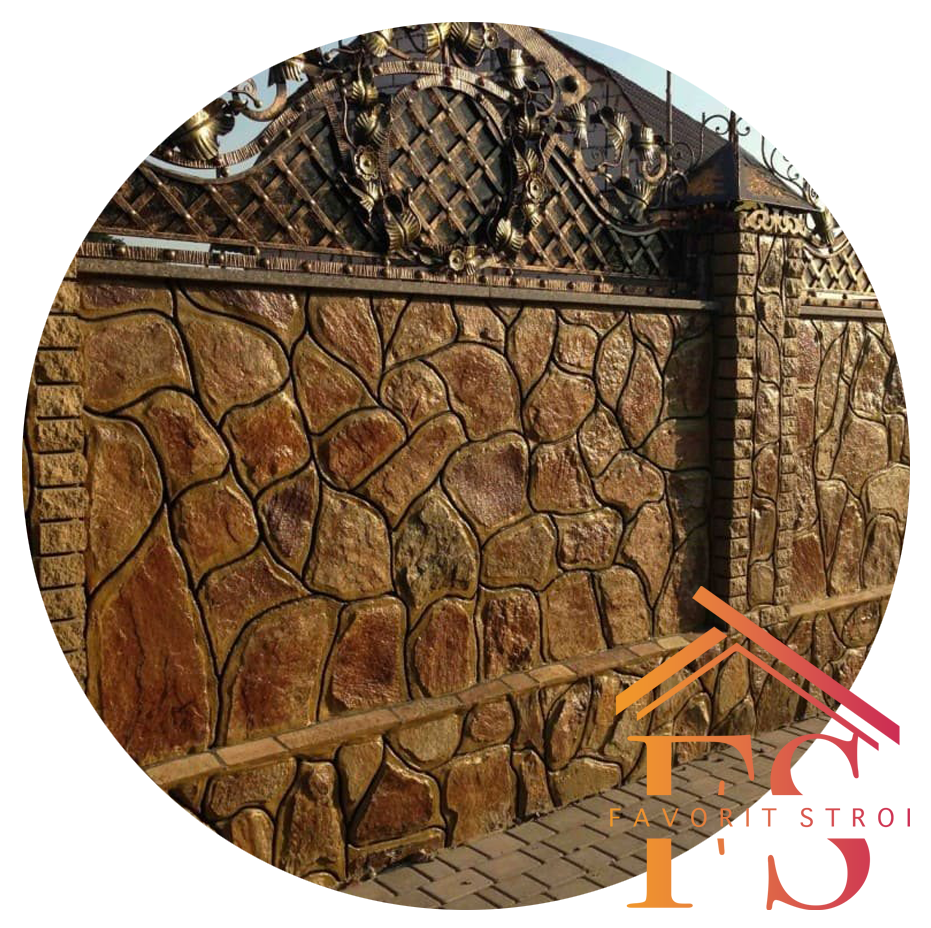 Строительство каменных заборов в городе Талдом.